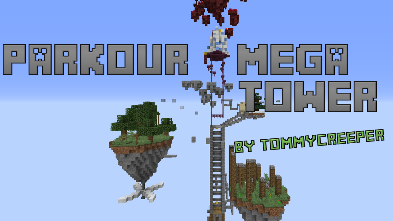 Descargar Parkour Mega Tower para Minecraft 1.16.4